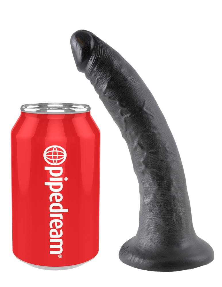 King Cock 7 inch Cock Black