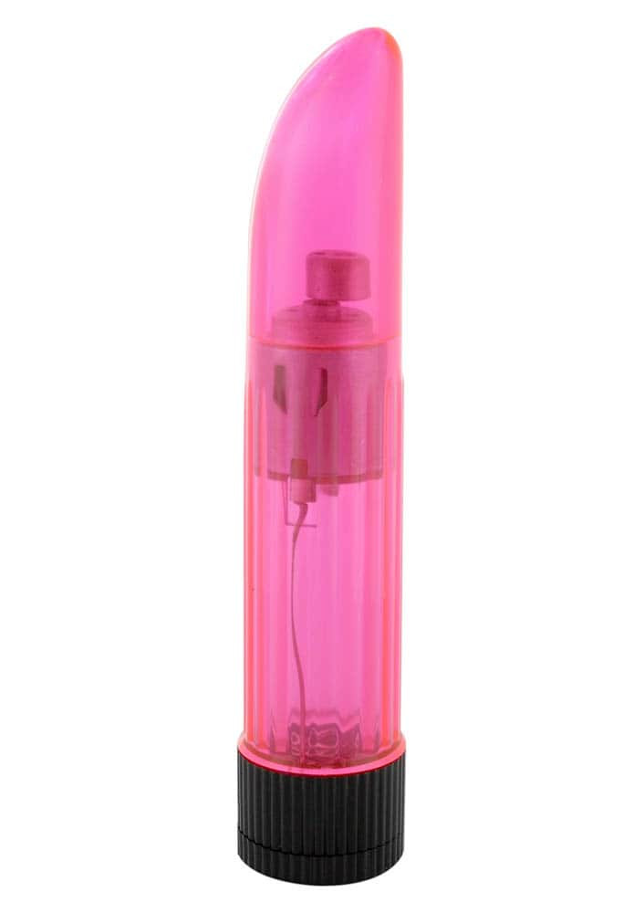 Lady Finger Vibrator Clear Pink