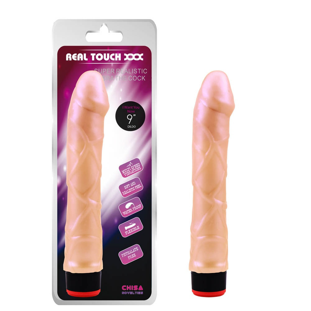 Real Touch XXX 9 inch Vibe Cock