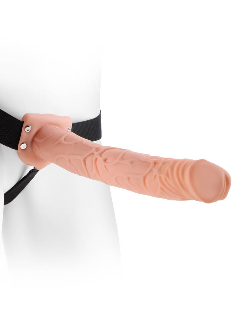 Fetish Fantasy Series Hollow Strap-on 11 inch Flesh