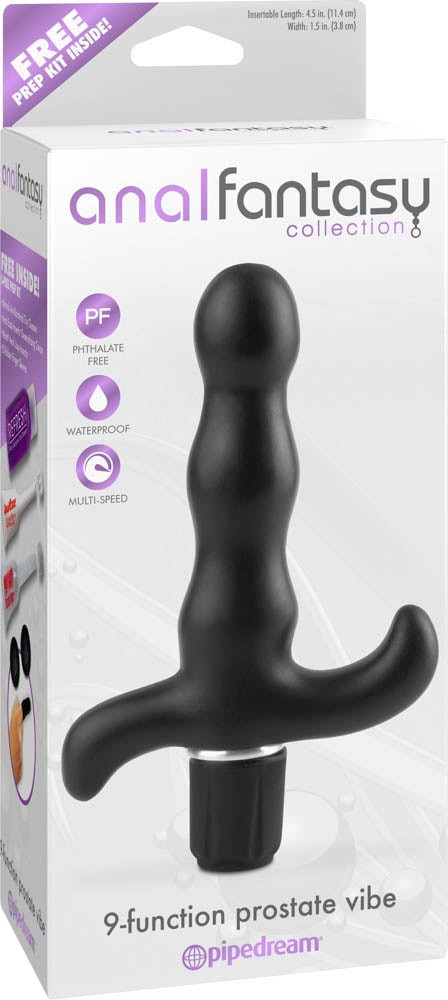 Anal Fantasy Collection 9 Function Prostate Vibe Black