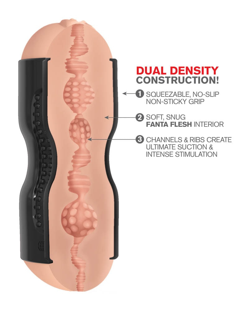 Pipedream Extreme Toyz Tight Grip Pussy & Ass Masturbator