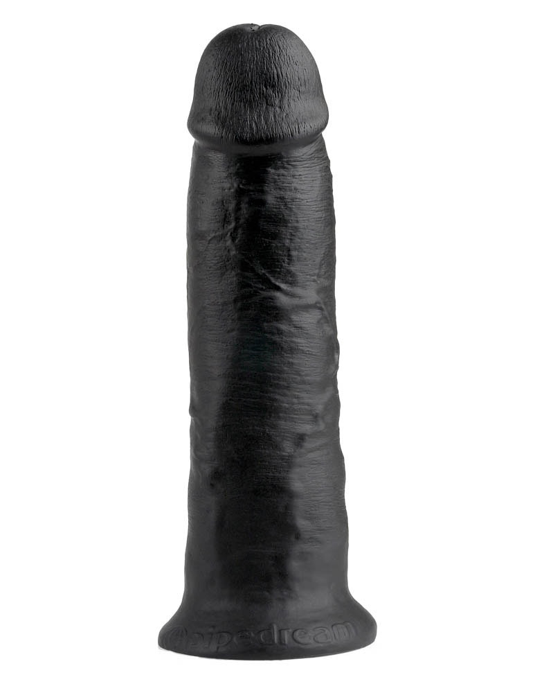 King Cock 10 inch Cock Black