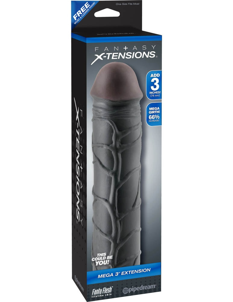Fantasy X-tensions Mega 3 inch Extension Black
