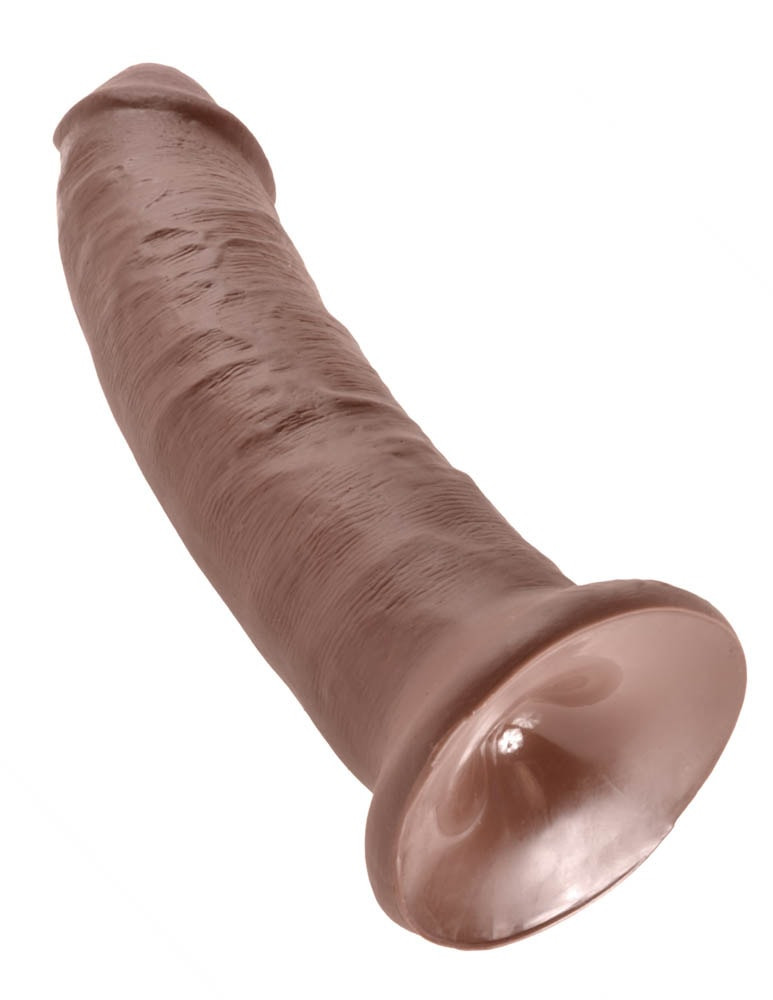 King Cock 9 inch Cock Brown