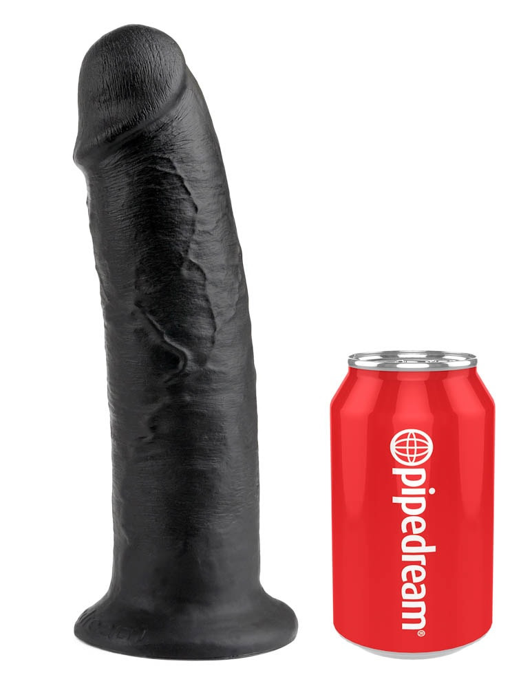 King Cock 10 inch Cock Black