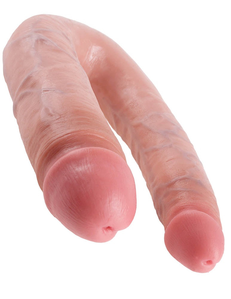 King Cock  U-Shaped Large Double Trouble Flesh