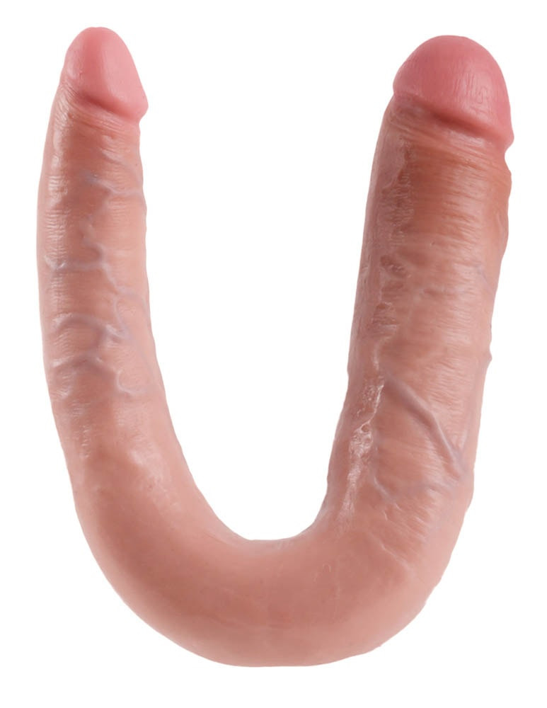 King Cock  U-Shaped Large Double Trouble Flesh
