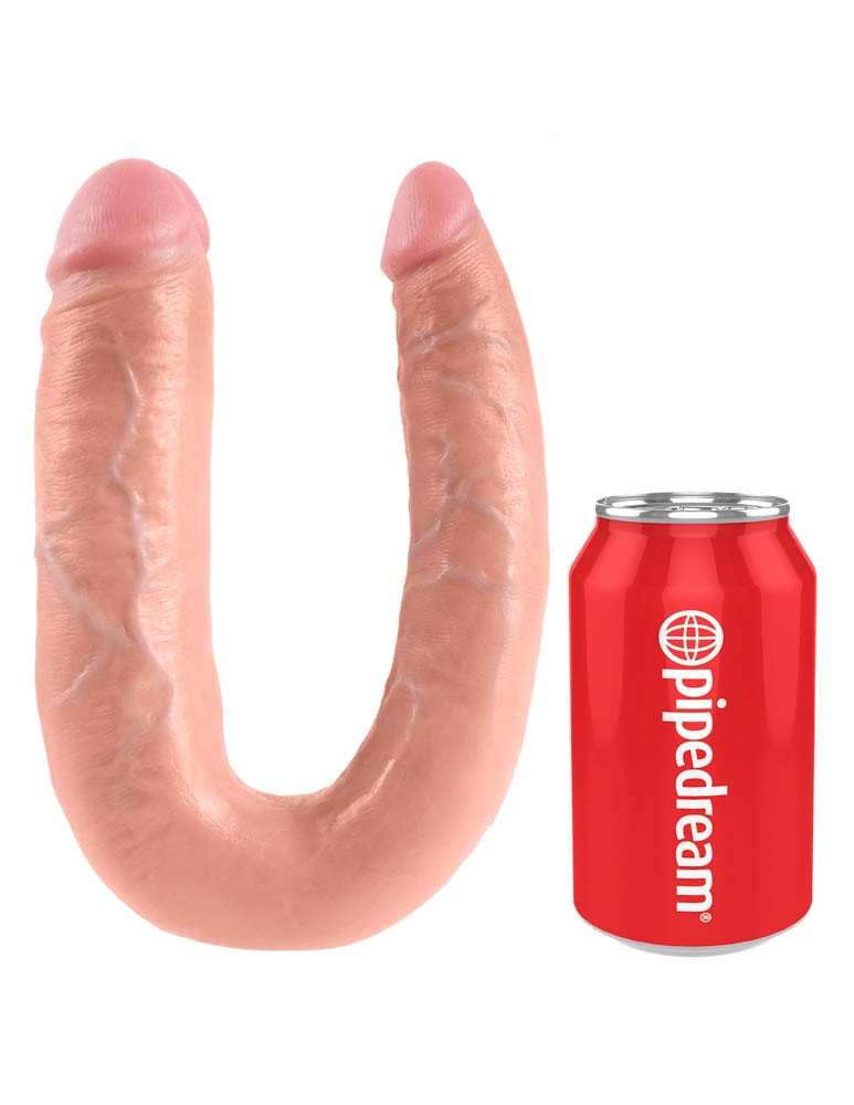 King Cock  U-Shaped Large Double Trouble Flesh