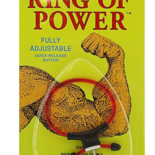 Adjustable Magic Ring Rubber Red Black