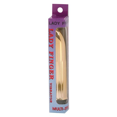 Lady Finger Vibrator Gold