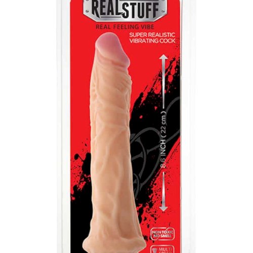 RealStuff 8.6 inch Vibrator Flesh